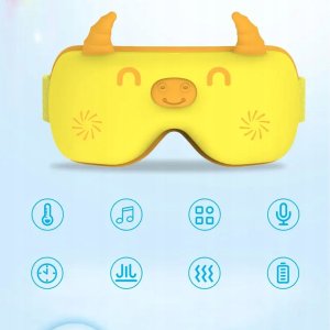 Masażer ELEKTRYCZNY INTELIGENTNY MASAŻER DO OCZU DLA DZIECI PODGRZEWANY 14