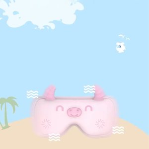 Masażer ELEKTRYCZNY INTELIGENTNY MASAŻER DO OCZU DLA DZIECI PODGRZEWANY 8