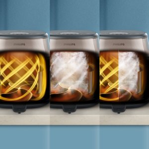 Frytkownica beztłuszczowa Philips Ovi NA547/07 4