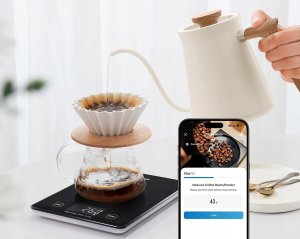 Waga kuchenna Renpho Scale Calibra 1l Smart Nutrition czarny PEU-R-T001-BK PEURT001BK (PEU-R-T001-BK) 8