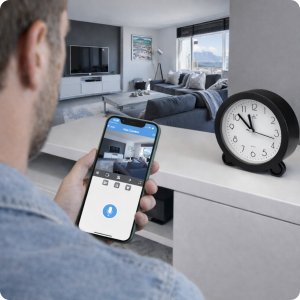 Kamera IP Spreest MINI KAMERA WIFI SZPIEGOWSKA W ZEGARKU CZUJNIK RUCHU PODGLĄD NA TELEFON 3