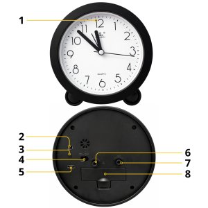 Kamera IP Spreest MINI KAMERA WIFI SZPIEGOWSKA W ZEGARKU CZUJNIK RUCHU PODGLĄD NA TELEFON 6