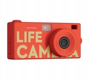 Kamera cyfrowa Xrec Mini Aparat Kamera Retro Video 2k Wisiorek Breloczek + Karta 32gb / Xrec X9 / Czerwony 2