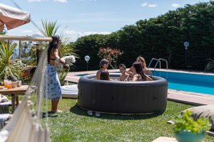 SPA ogrodowe MSpa Basen z hydromasażem dmuchane Rimba MSpa 6 osób SPA Bąbelki 5