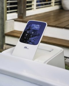 SPA ogrodowe MSpa Basen z hydromasażem sztywny Amber MSpa 6 osób SPA Bąbelki 18