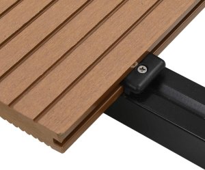 vidaXL vidaXL Deska Tarasowa 4 pcs Drewno tekowe 7