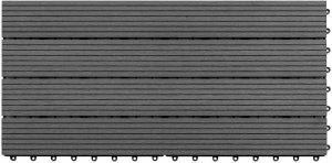 vidaXL vidaXL Płytka Tarasowa 6 pcs Szary 60 x 30 cm 5