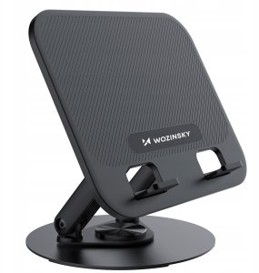 Wozinsky Podstawka Wozinsky WRS-K75 obrotowa pod laptopa tablet - czarna 2