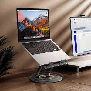 Wozinsky Podstawka Wozinsky WRS-K75 obrotowa pod laptopa tablet - czarna 6