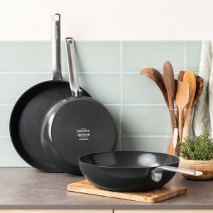 Patelnia Greenpan GreenPan Evolution Wok 28cm Black 7