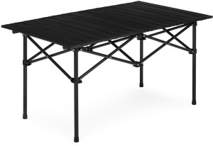 ModernHome Stolik turystyczny składany 95x55 cm kempingowy z torbą czarny MultiGarden EDUKAMP 5
