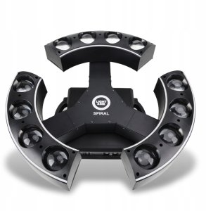 Lampa studyjna LIGHT4ME LIGHT4ME SPIRAL ruchomy efekt oświetleniowy LED DM 3