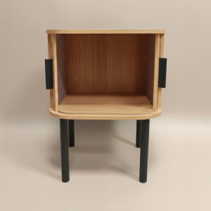 Edaxo Szafka nocna ryflowana SCAVA, 40 x 40 x 53 cm 5