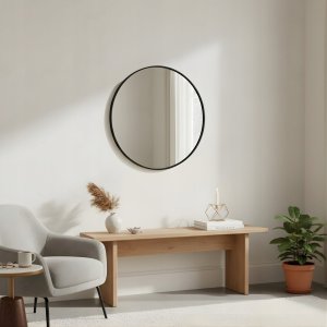 Edaxo Okrągłe lustro ścienne LØOP, Ø 60 cm 6