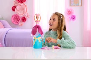 Lalka Barbie Mattel Petal Pop Kwiatowa niespodzianka Różowy tulipan (JMF57) 2