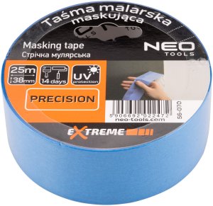 Neo Taśma malarska maskująca niebieska 38 mm x 25 m 20
