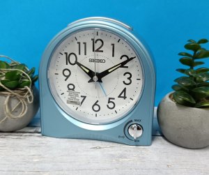 Seiko Budzik SEIKO QHE204L 11,5 cm regulacja głośności . 2