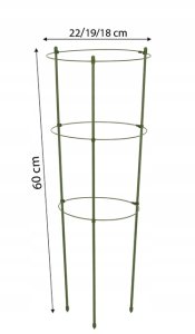 Kadax Podpora pierscieniowa do roslin 60 cm EDUKAMP 5