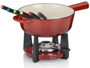 Kela Zestaw do fondue serowego Calido, dla 6 os., żeliwo, 1,8 l, śred. 20 x 17,5 cm 2