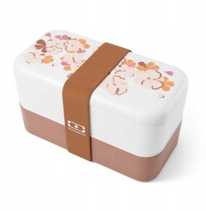 Monbento Original bento lunchbox 1 l Pink Floral / Monbento 2