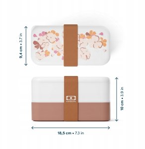 Monbento Original bento lunchbox 1 l Pink Floral / Monbento 6