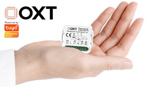 OXT Moduł OXT mini sterownik rolet żaluzji kąt pochylenia lameli WiFi+RF TUYA T229 14