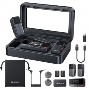 Deity Zestaw do bezprzewodowej transmisji dźwięku Saramonic Air-01 (RX + TX +TX) 23