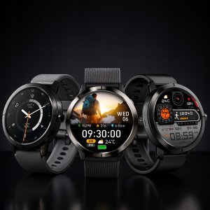 Smartwatch Wenom SMARTWATCH DAMSKI MĘSKI PREMIUM 2026 GPS AMOLED Rozmowy 5ATM Zestaw 13