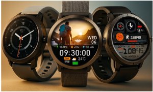 Smartwatch Wenom SMARTWATCH DAMSKI MĘSKI PREMIUM 2026 GPS AMOLED Rozmowy 5ATM Zestaw 6