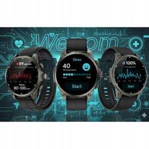 Smartwatch Wenom Smartwatch Męski Wenom Explorer Pro 2 GPS AMOLED Wodoodporny 5ATM Sportowy 12