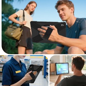 Etui na tablet eStuff eSTUFF Defender Austin do Galaxy Tab S10 FE+ 7