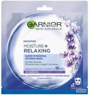 Garnier Moisture+Relaxing Super Hydrating Detiring Mask 1 szt. 1