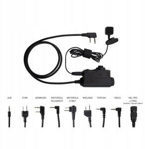 Earmor Moduł Earmor M51 PTT Military Motorola M51-M1 4