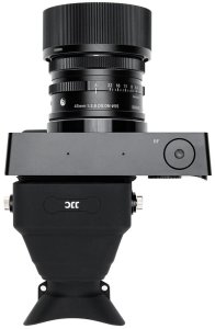 JJC Wizjer 3x Zoom Muszla Na Lcd Lupa Do Sigma Bf Arca Klips Typ Peak Design V3 / Lvf-bf Black 5