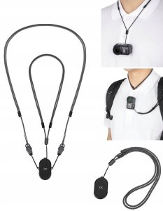 JJC Uchwyt Magnetyczny Pov Pasek Na Szyję Klatkę Do Insta360 Go3 Dji Osmo Nano / Mum-nano 2