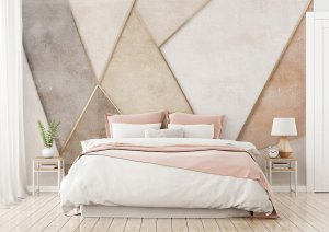W&G Fototapeta Na Flizelinie Abstrakcja Boho Do Sypialni Salonu 312x219 2