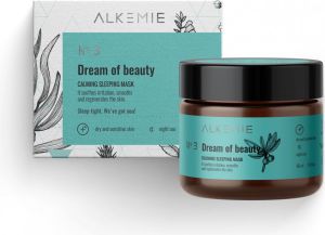 ALKEMIE No3 Dream Of Beauty Calming Sleeping Mask łagodząca maska-krem na noc 60ml 1