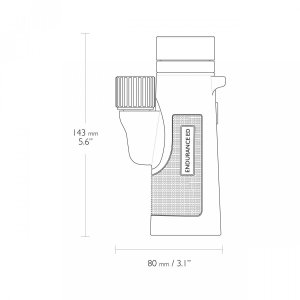 Lornetka Levenhuk Monokular Hawke Endurance ED 8x42 zielony 3