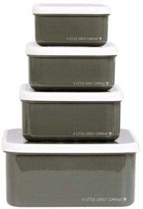 A Little Lovely Company Lunchboxy dla dzieci SAVANNA 3