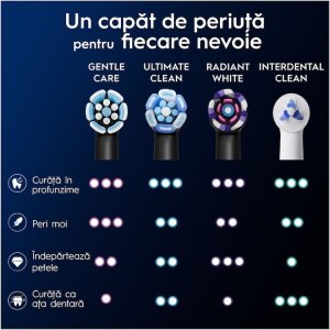 Końcówka Oral-B iO RB SB-4 Gentle Clean Czarny 4 szt. 5