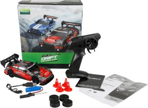 Amewi Drift Racing Car 4WD 1:24 RTR czerwony/czarny z 2