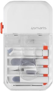 4smarts Wielofunkcyjny zestaw czyszczący 10w1 do telefonów i urządzeń biały 5