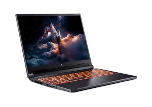 Laptop Acer Nitro V16 (ANV16-42-R7AC) monitor do gier, 16 colių WUXGA, 180 Hz, „Ryzen R7-260“ (16 viršutinių i apatinių), 16 GB RAM, 1 TB SSD, „GeForce RTX5070“, „Linux“ („eShell“) 2