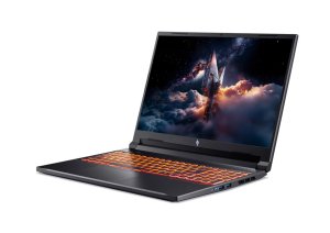 Laptop Acer Nitro V16 (ANV16-42-R7AC) monitor do gier, 16 colių WUXGA, 180 Hz, „Ryzen R7-260“ (16 viršutinių i apatinių), 16 GB RAM, 1 TB SSD, „GeForce RTX5070“, „Linux“ („eShell“) 3