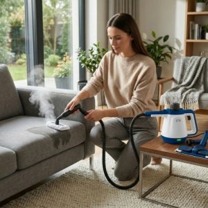 Parownica Adler SK 7093B Czyścik Parowy z zestawem końcówek 13