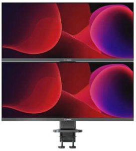 Alogic Alogic Elevate 34 Dual Vertical Monitor Stand Space Grey 3