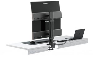 Alogic Alogic Elevate 34 Dual Vertical Monitor Stand Space Grey 4