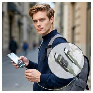 Kabel USB Choetech PD60W USB-C to USB-C Digital Display 1.2m Nylon Cable - green 2