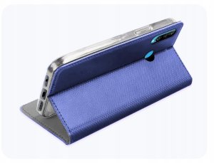 Hello Case Etui z Klapką Do Huawei P30 Lite (Granatowe, Magnetyczne, Zamykane, Case) 5
