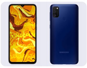 Hello Case Etui z Klapką Do Samsung Galaxy M21 (Granatowe, Magnetyczne, Case) Szkło 7